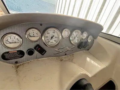 Glastron SX195 kept in storage
