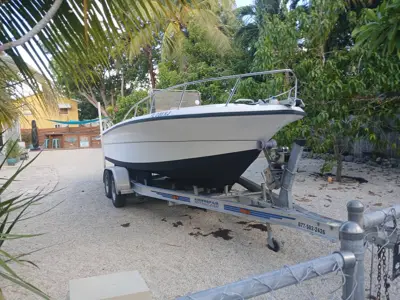 20 ft open fishermen center console