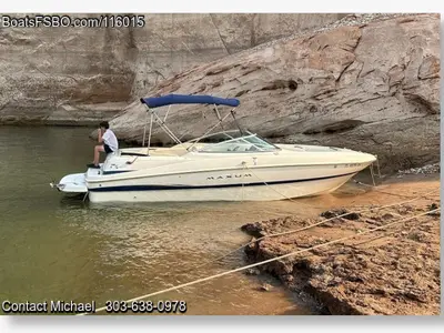 2003 Maxum 2400 SD Bowrider deck boat — 24ft