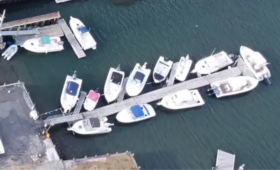 Boat slip Port Jefferson Harbor