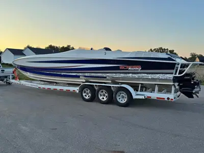 1999 Scarab 38 AVS Twin Step