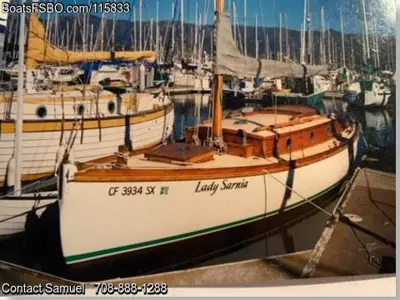 1939 Wooden Sailboat — 39ft