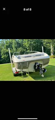 Crownline Bowrider Boat with Trailer
