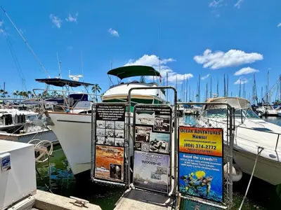 1981 Custom flybridge commercial vessel, business, permits, and front row ala wai slip!