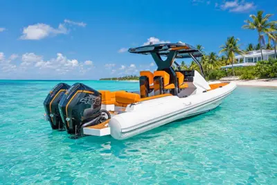 2026 Novielli Center Console Veloce 349 Rib Boat