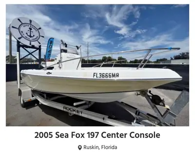 2005 Sea Fox 197