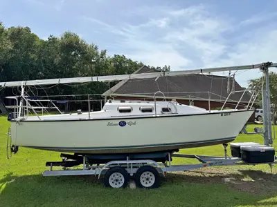 2005 Precision 23 Sailboat and trailer