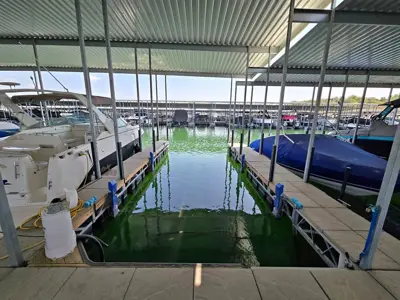 12x28 Boat Slip with 6K Lift Hoist on Lake Travis for Rent
