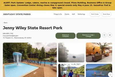 Jenny Wiley State Park Marina