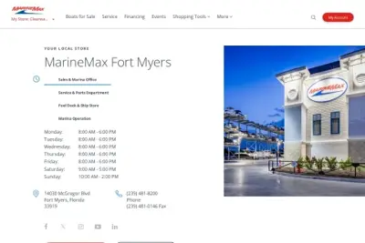 MarineMax Fort Myers Marina