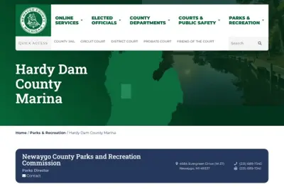 Hardy Dam County Marina