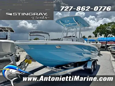 NEW 2027 STINGRAY 24 HYBRID BOAT WITH SUZUKI 200HP OUTBOARD