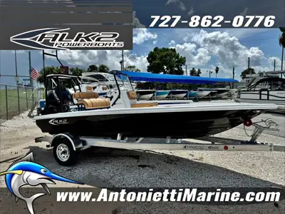 NEW 2027 ALK2 POWERBOATS 17 HS FLATS BOAT WITH SUZUKI 90HP OUTBOARD