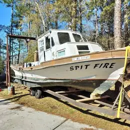 1970 Jefferson Lafitte shrimp boat