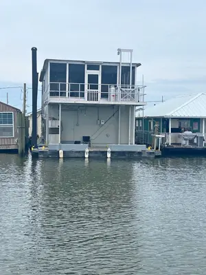 2020 Custom Two-Story Floating Camp / Crew Quarters steel barge 70' × 28'
