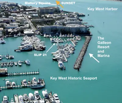 Wet Slip in Key West, Florida
