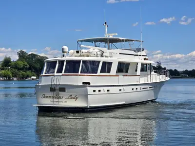1980 70' Hatteras Extended cabin stabilized motoryacht