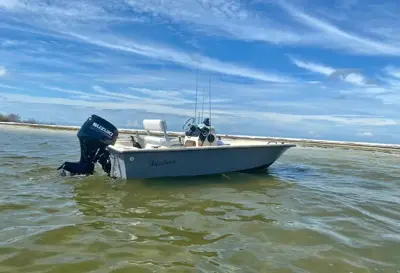 15.5 FT Faucheux Center console boat CC