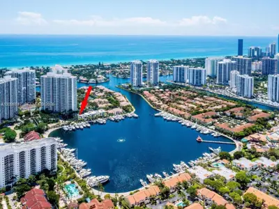 Boat Slip For Sale in Aventura, Florida at Waterways Marina