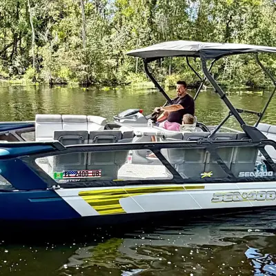 2024 Sea-Doo Switch Pontoon | 170 HP | Only 25 Hours | Recently Serviced | Factory Warranty, MINT!