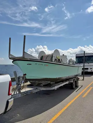 23 Sea Ox Net Reel Boat