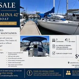 1992 Catalina 42'