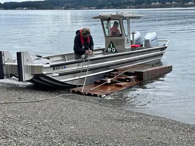 24’ Aluminum Work Boat