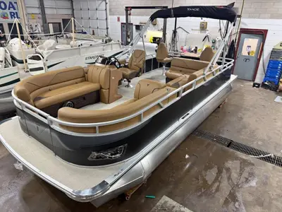 2026 Tahoe Sport 2185 Rear Fish Pontoon