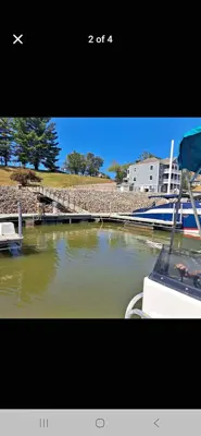 Boat dock harrolds creek landing