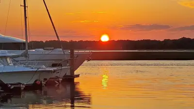 Boat Slip for rent at Bohicket Marina near Kiawah and Seabrook Island 30 foot slip for
