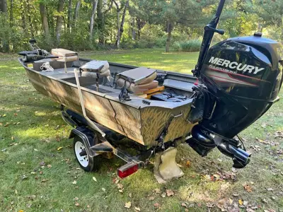 2004 War Eagle Boat 16/48 Jet modified v