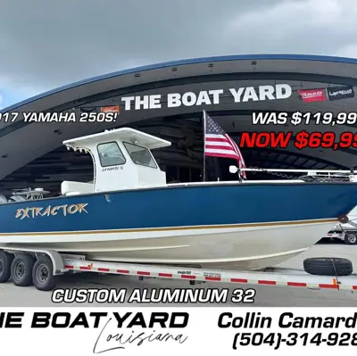 2005 Custom Aluminum 32 (2) 2017 Yamaha 250s