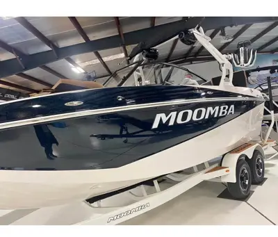 2023 Moomba Craz wakeboard boat with trailer