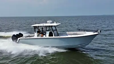 2023 Reef Runner 340cc w/ triple mercury 300’s