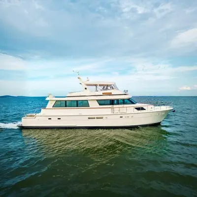 1989 Hatteras 74 Cockpit Motor Yacht