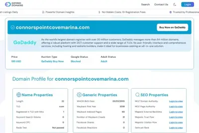 Connors Point Cove Marina