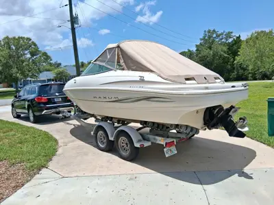 Maxum 2100 SC Boat with EZ Loader Trailer