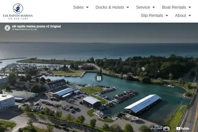 Elk Rapids Marina on Elk Lake