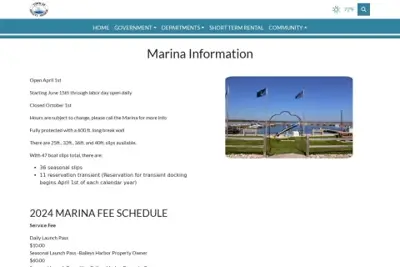 Bailey's Harbor Town Marina