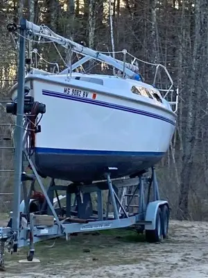 2003 Sailboat-Catalina 250 Wing Keel with Trailer