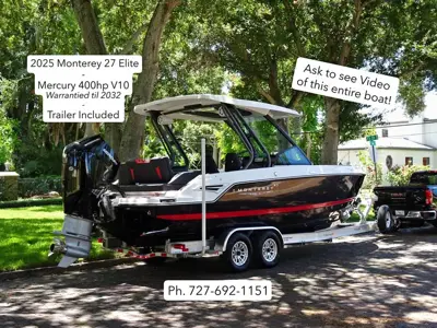 2025 Monterey 27 Elite OB