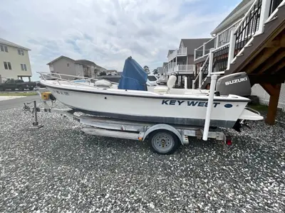 2002 Key West Center Console Boat with Suzuki 70 Trailer Included Ready to Go