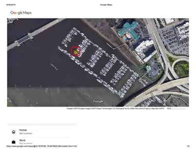 Boat Slips for Lease H-22 & H-24