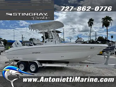 NEW 2027 STINGRAY 24 HYBRID BOAT WITH SUZUKI 200HP OUTBOARD