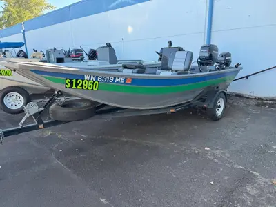 1994 Alumaweld Flat Bottom JET 1660