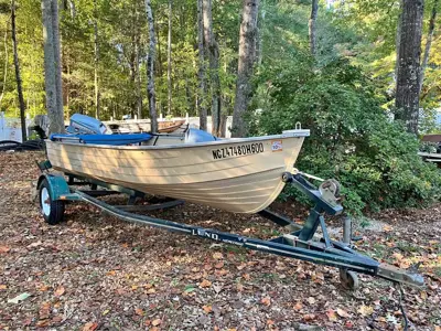 13’ boat and 1964 Evinrude motor