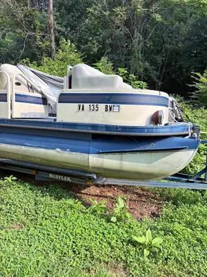 1997 crestliner pontoon boat