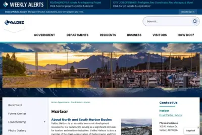 Valdez Small Boat Harbor