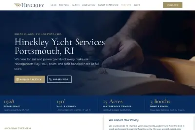 Hinckley Yacht Services Portsmouth, RI