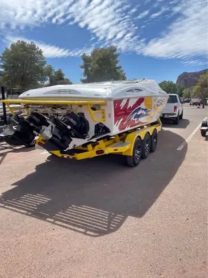 2002 Baja Outlaw 29 Boat w/Roadrunner Trailer